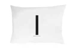 Design Letters Ropa De Cama Infantil|Fundas De Almohada<Funda de almohada 70x50 cm, I Blanco
