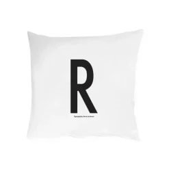 Design Letters Ropa De Cama Infantil<Funda de almohada 63x60 cm, R Blanco