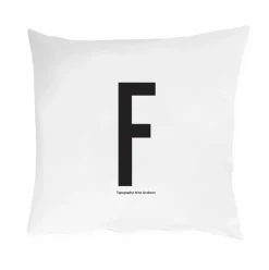 Design Letters Ropa De Cama Infantil<Funda de almohada 60x50 cm, F NegroBlanco