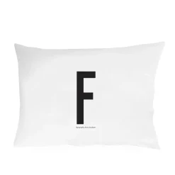 Design Letters Ropa De Cama Infantil<Funda de almohada 70x50 cm, F Blanco