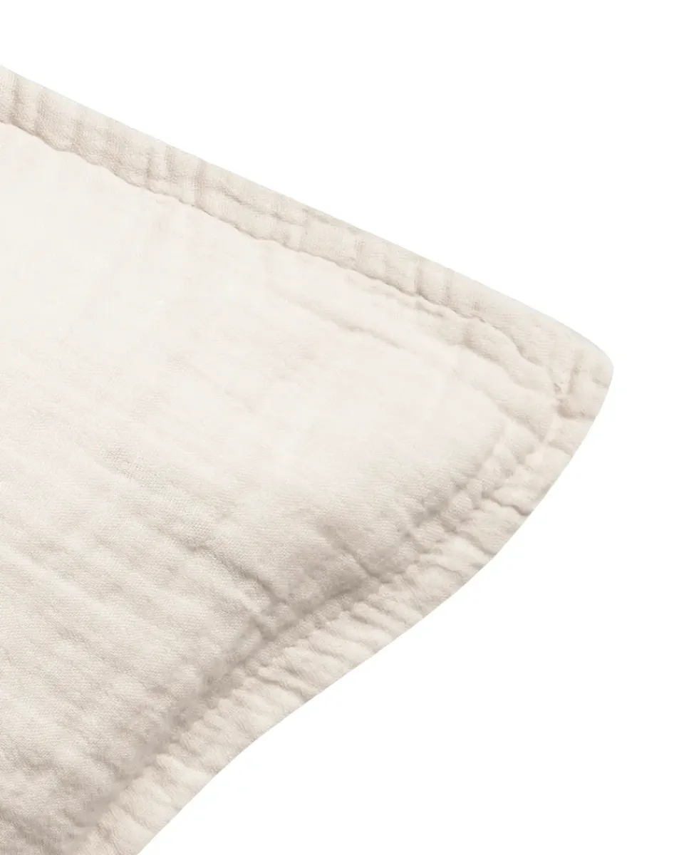 Garbo&Friends Fundas De Almohada|Ropa De Cama Infantil<Funda de almohada Eggshell Muslin, 50x90 cm Beige