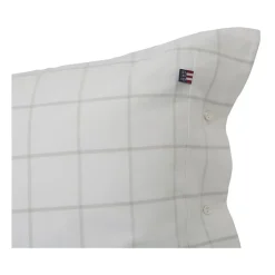 Lexington Funda de almohada Hotel Light Flannel 65x65 cm, blanco-beige claro BlancoBeige New