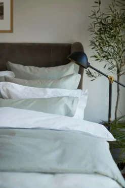 Lexington Funda de almohada Hotel Percale 50x90 cm, Blanco Discount