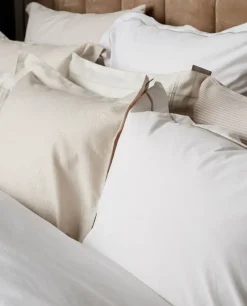 Lexington Fundas De Almohada<Funda de almohada Hotel Percale 65x65 cm, blanco-beige claro BlancoBeige