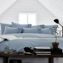 Lexington Funda de almohada Icons Pin Point 50x60 cm, Blue Azul Sale
