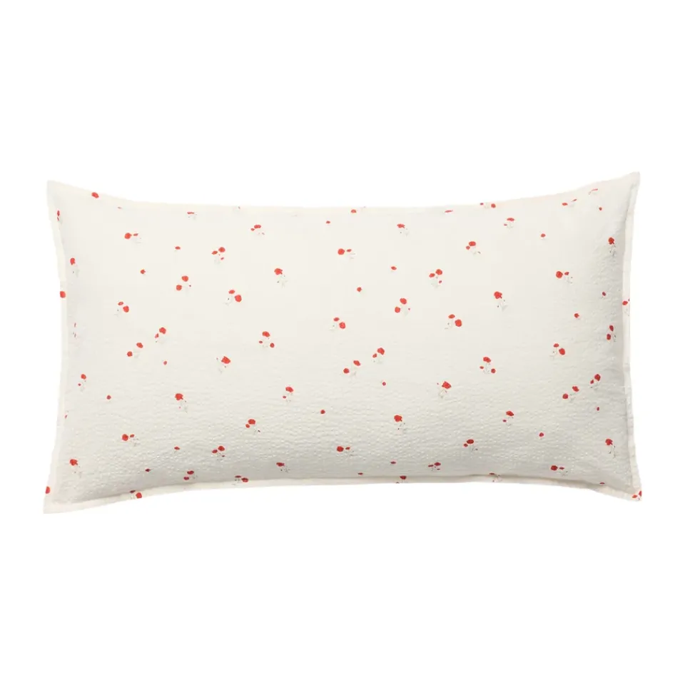 Garbo&Friends Fundas De Almohada<Funda de almohada Poppy Seersucker, 50x90 cm Rojo