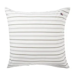 Lexington Fundas De Almohada<Funda de almohada Striped Cotton Poplin 65x65 cm, White Blanco