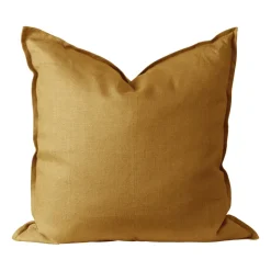Scandi Living Fundas De Cojín<Funda de cojín Calm lino 50x50 cm, Mustard Amarillo