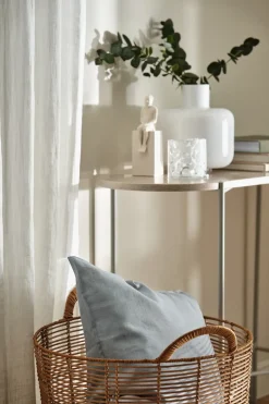 Scandi Living Fundas De Cojín<Funda de cojín Calm lino 50x50 cm, Sky Blue Azul