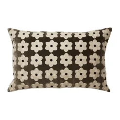 Olsson & Jensen Funda de cojín Daisy 40x60 cm, Taupe Marrón Clearance