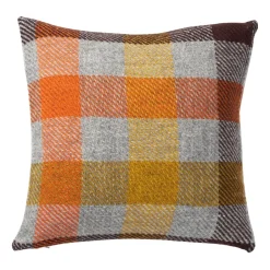 Klippan Yllefabrik Funda de cojín Gotland 45x45 cm, Multi-amarillo MultiAmarillo New