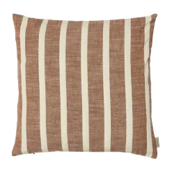 OYOY Funda de cojín Kara 50x50 cm, Sienna MarrónBeige Online