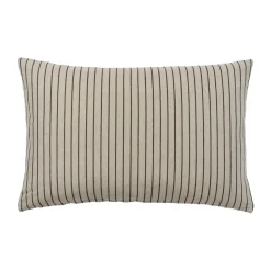 Broste Copenhagen Funda de cojín Karen, Light -black, 40x60 cm Beige Discount