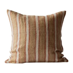 Tell Me More Funda de cojín Maurice 50x50 cm, Pampas Stripe Marrón Clearance