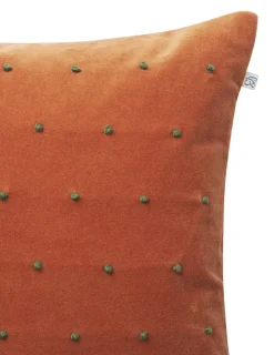 Chhatwal & Jonsson Funda de cojín Roma 50x50 cm, Terracotta-forest green VerdeMarrón Online