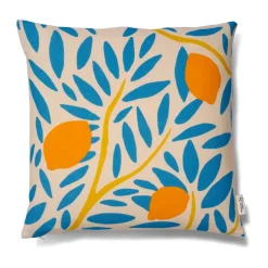 Classic Collection Fundas De Cojín<Funda de cojín Sunny citrus 50x50 cm, Azul AzulNaranjaBeige