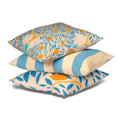 Classic Collection Fundas De Cojín<Funda de cojín Sunny citrus 50x50 cm, Azul AzulNaranjaBeige