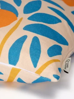 Classic Collection Fundas De Cojín<Funda de cojín Sunny citrus 50x50 cm, Azul AzulNaranjaBeige