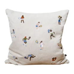 Fine Little Day Funda de cojín Tennis 48x48cm, Nature Beige Online