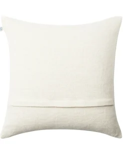 Chhatwal & Jonsson Funda de cojín Yogi 50x50 cm, Spicy yellow-off white Amarillo Hot