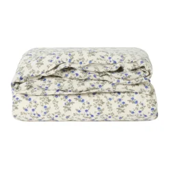 Garbo&Friends Funda nórdica doble Dainty Muslin, 220x220 cm Azul Clearance