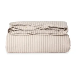 Garbo&Friends Funda nórdica doble Stripe Mauve, 240x220 cm Beige Sale