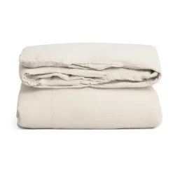Garbo&Friends Funda nórdica Eggshell Muslin doble, 220X220 cm Beige Hot