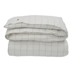 Lexington Funda nórdica Hotel Light Flannel 220x220 cm, blanco-beige claro BlancoBeige Clearance