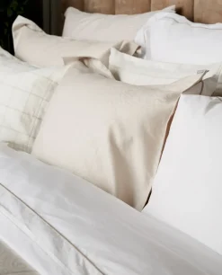 Lexington Funda nórdica Hotel Percale 220x220 cm, blanco-beige claro BlancoBeige Hot
