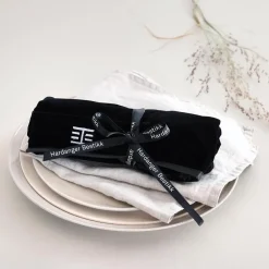 Hardanger Bestikk Funda para cubiertos de postre Hardanger, Negro