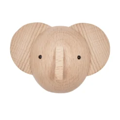 OYOY Almacenaje Infantil<Gancho de pared Mini, Elefant Beige