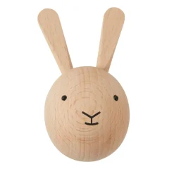 OYOY Almacenaje Infantil<Gancho de pared Mini, conejo Beige