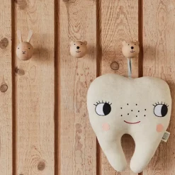 OYOY Almacenaje Infantil<Gancho de pared Mini, conejo Beige