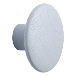 Muuto Colgadores Y Ganchos|Colgadores Y Ganchos<Gancho Dots wood light blue, Ø9 cm Azul