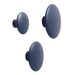Muuto Colgadores Y Ganchos|Colgadores Y Ganchos<Gancho The Dots, de medianoche, pequeño Azul