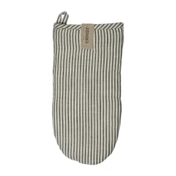 ERNST Manoplas De Horno Y Agarradores|Manoplas De Horno Y Agarradores<Guante de horno a rayas, Salvia-blanco VerdeBlanco