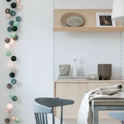 Irislights Guirnalda de luces Cactus, 35 bolas VerdeTurquesa Clearance