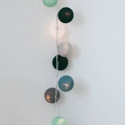 Irislights Guirnalda de luces Cactus, 20 bolas VerdeTurquesa Outlet