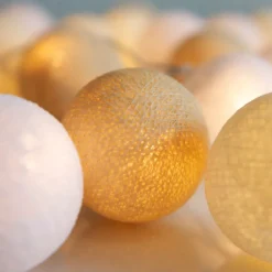 Irislights Guirnalda de luces Creamy White, 20 bolas Blanco Best