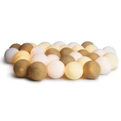 Irislights Guirnaldas De Luces E Iluminación Decorativa<Guirnalda de luces Creamy White, 35 bolas Beige