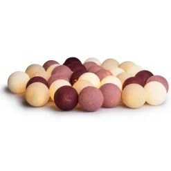 Irislights Guirnalda de luces Dusty Pink, 20 bolas BeigePúrpuraBlanco Sale