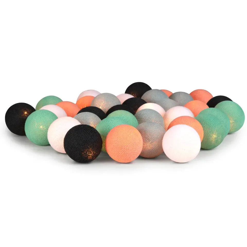 Irislights Guirnalda de luces Endless Summer, 20 bolas GrisMultiBlanco Sale