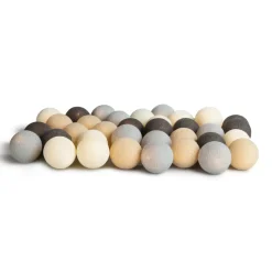 Irislights Guirnalda de luces Shades, 35 bolas BeigeGrisMulti Outlet