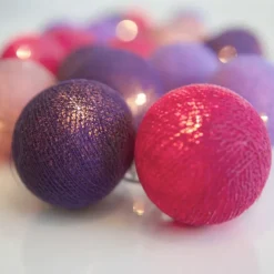 Irislights Guirnalda de luces Vivid Violet, 35 bolas Púrpura Discount