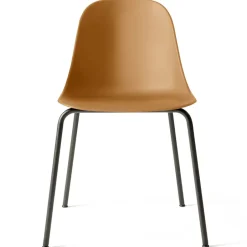 Audo Copenhagen Sillas<Harbour Silla patas negras, Khaki Naranja