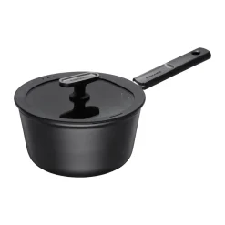 Fiskars Cacerolas<Hard Face cacerola con tapa Ceratec Superior, 2,5 L Negro
