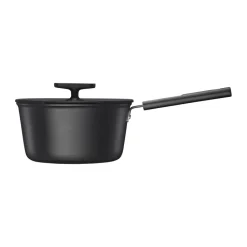 Fiskars Cacerolas<Hard Face cacerola con tapa Ceratec Superior, 2,5 L Negro