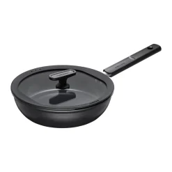 Fiskars Sartenes De Saltear Y Sofreír<Hard Face sartén honda Ceratec Superior, 24 cm Negro