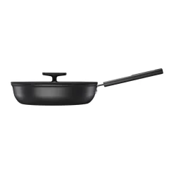 Fiskars Hard Face sartén honda Ceratec Superior, 26 cm Negro Clearance