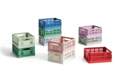 HAY Colour Crate Mini 2-pack 13x17 cm, Red Rojo Online